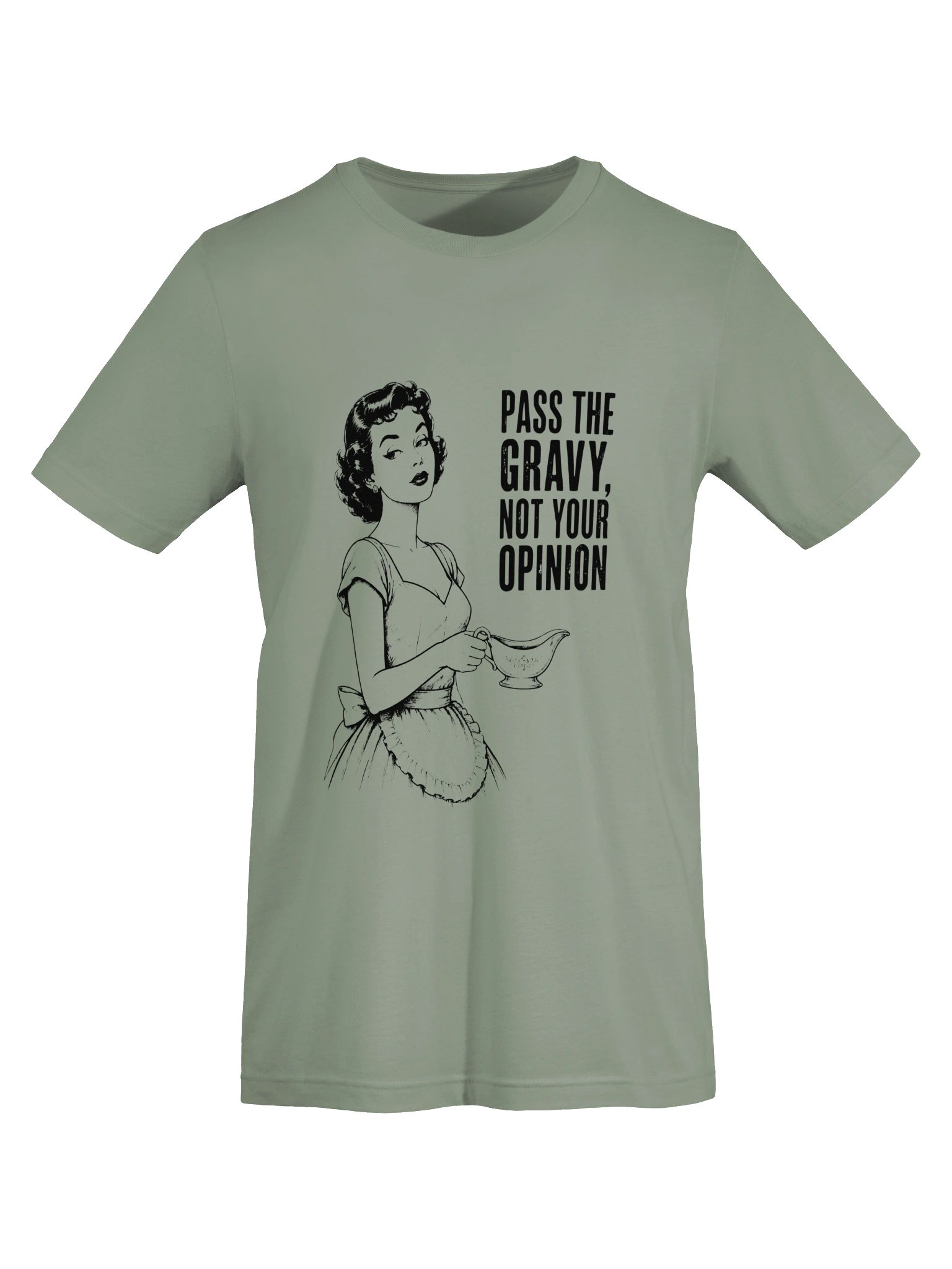 Pass the Gravy, Not Your Opinion | Vintage Thanksgiving Tee product image (6)