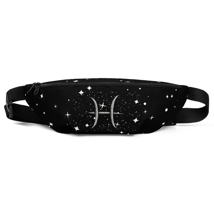 Pisces, Guided by the Stars Glyph Only, Bum Bag product image (1)