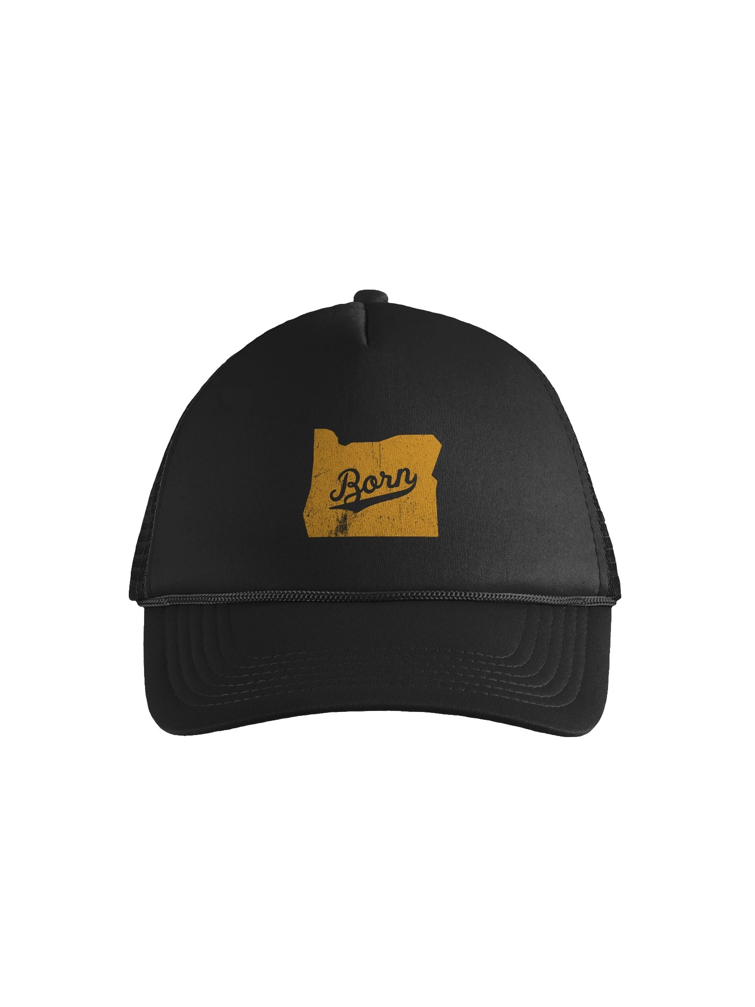 Oregon Born Swash Logo Foam Trucker Hat product image (1)