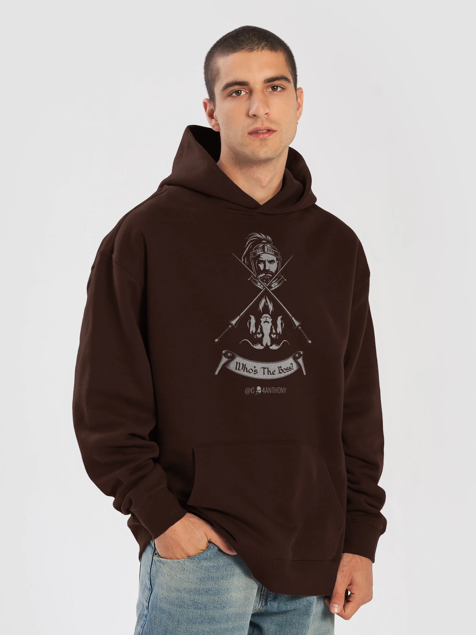 WHO'S THE BOSS HOODIE product image (7)