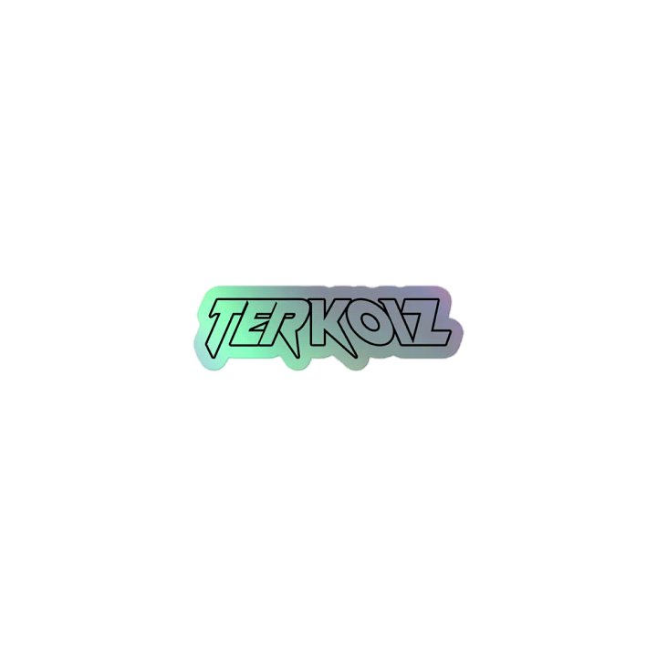 HOLOGRAPHIC BASIC TERKOIZ LOGO product image (1)