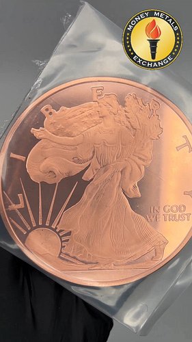 The 5 oz Walking Liberty Copper Round from Money Metals is an absolute beauty 🔥

Massive size. 
Incredible detail. 
Classic A...