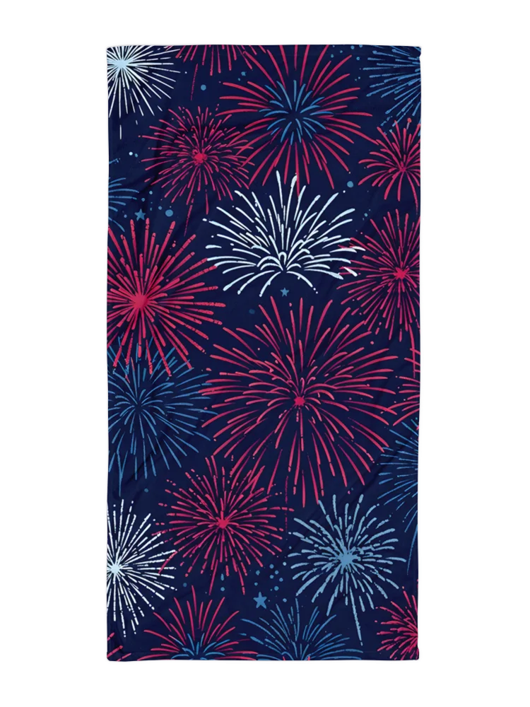 Fourth of July Fireworks Beach Towel product image (1)