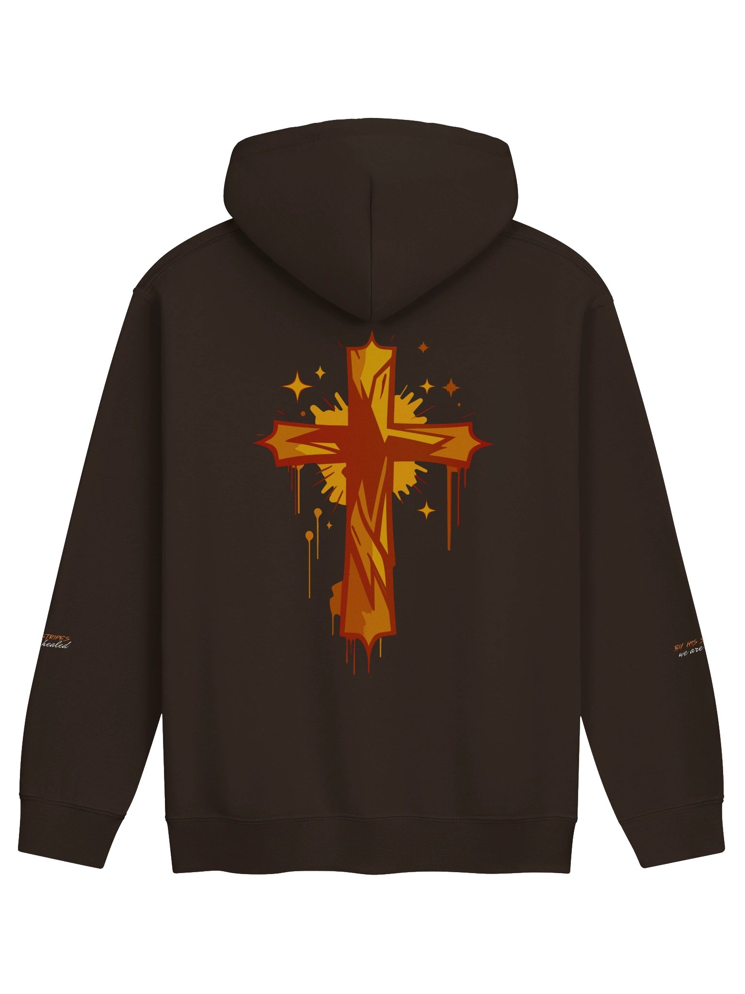 By His Stripes We Are Healed Bible Verse Hoodie product image (3)