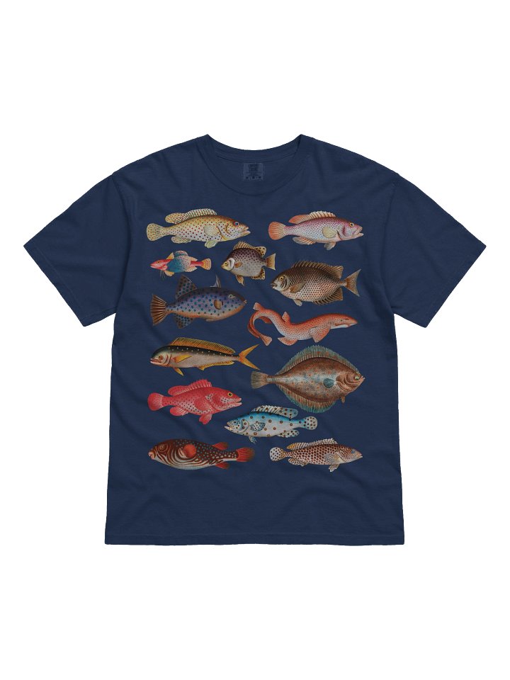 Vintage Fish Illustration Shirt – Ichthyology Graphic Tee, Dark Academia Style product image (11)