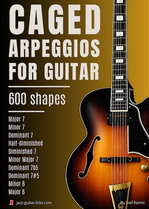 CAGED Guitar Arpeggios – PDF Method Book product image (1)