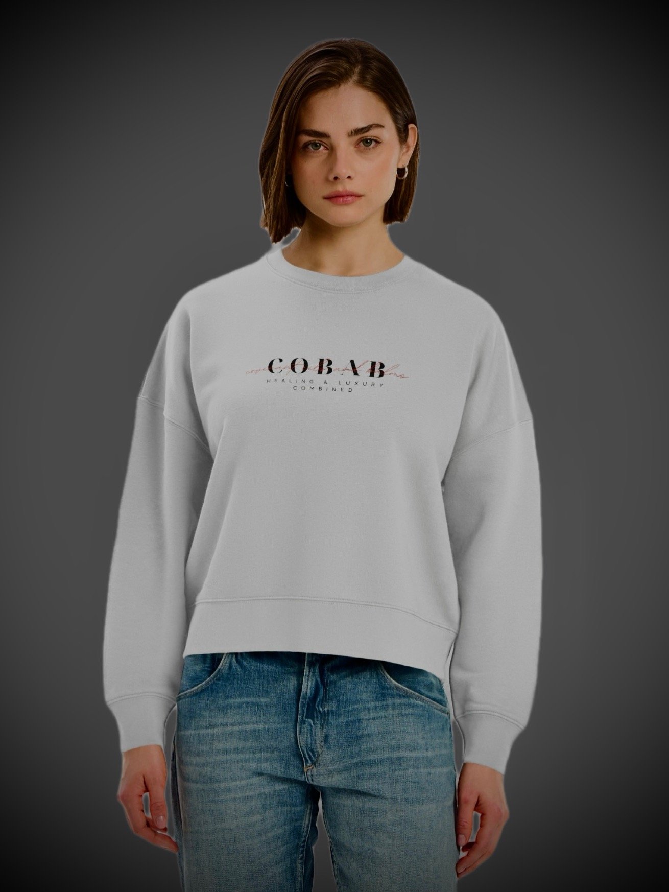 Shortstack Sweatshirt Black/White product image (1)