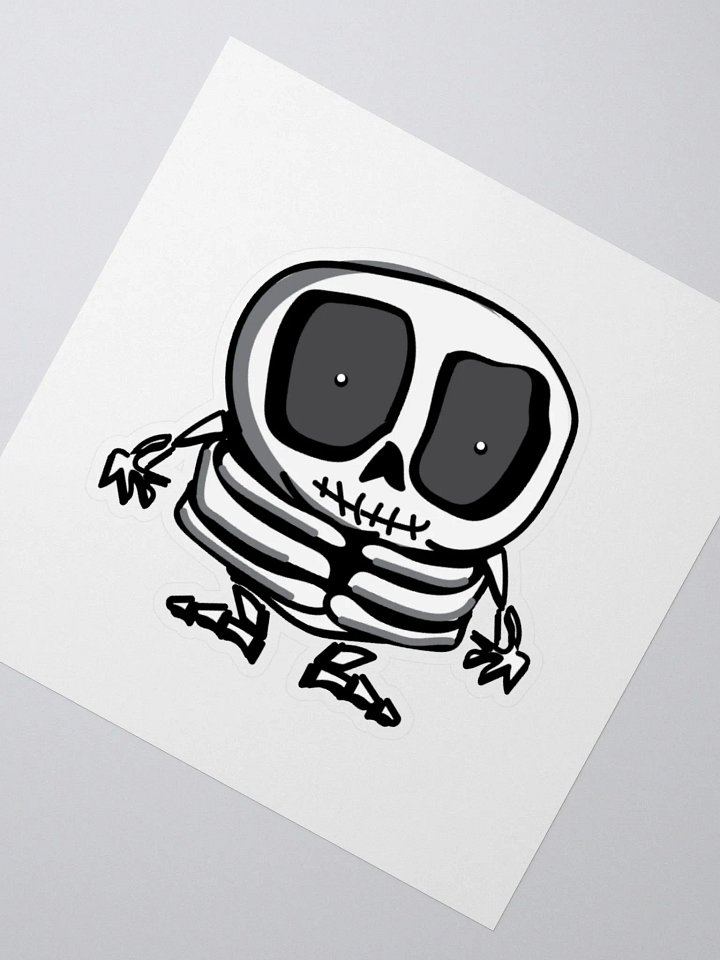 Big Bones Skeleton Sticker product image (2)