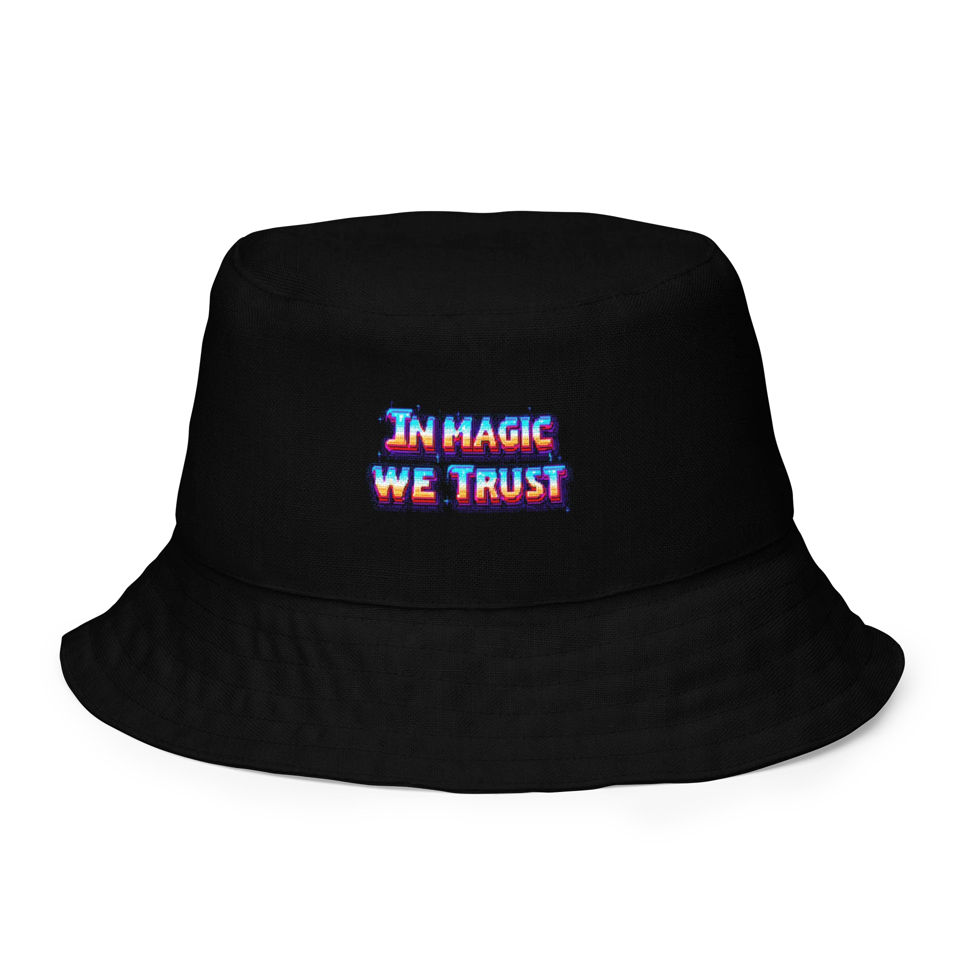 In Magic We Trust Reversible Bucket Hat product image (5)