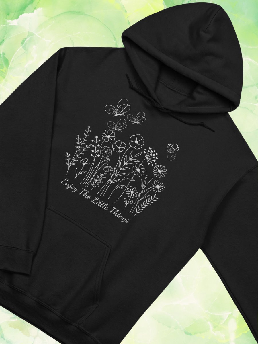 Enjoy The Little Things Floral Classic Hoodie product image (5)