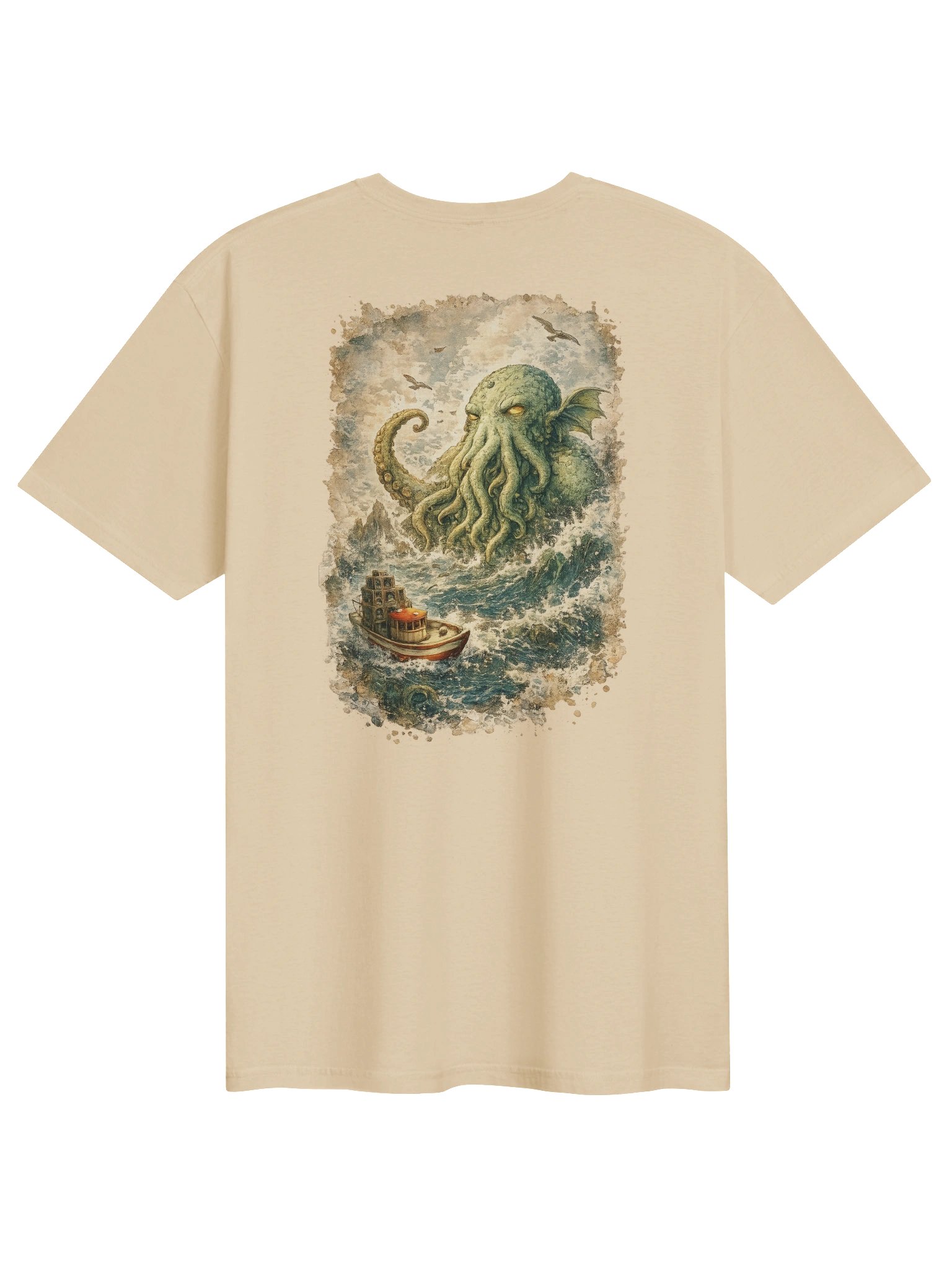 Tee-shirt Sub Dock Cthulhu PREMIUM product image (1)