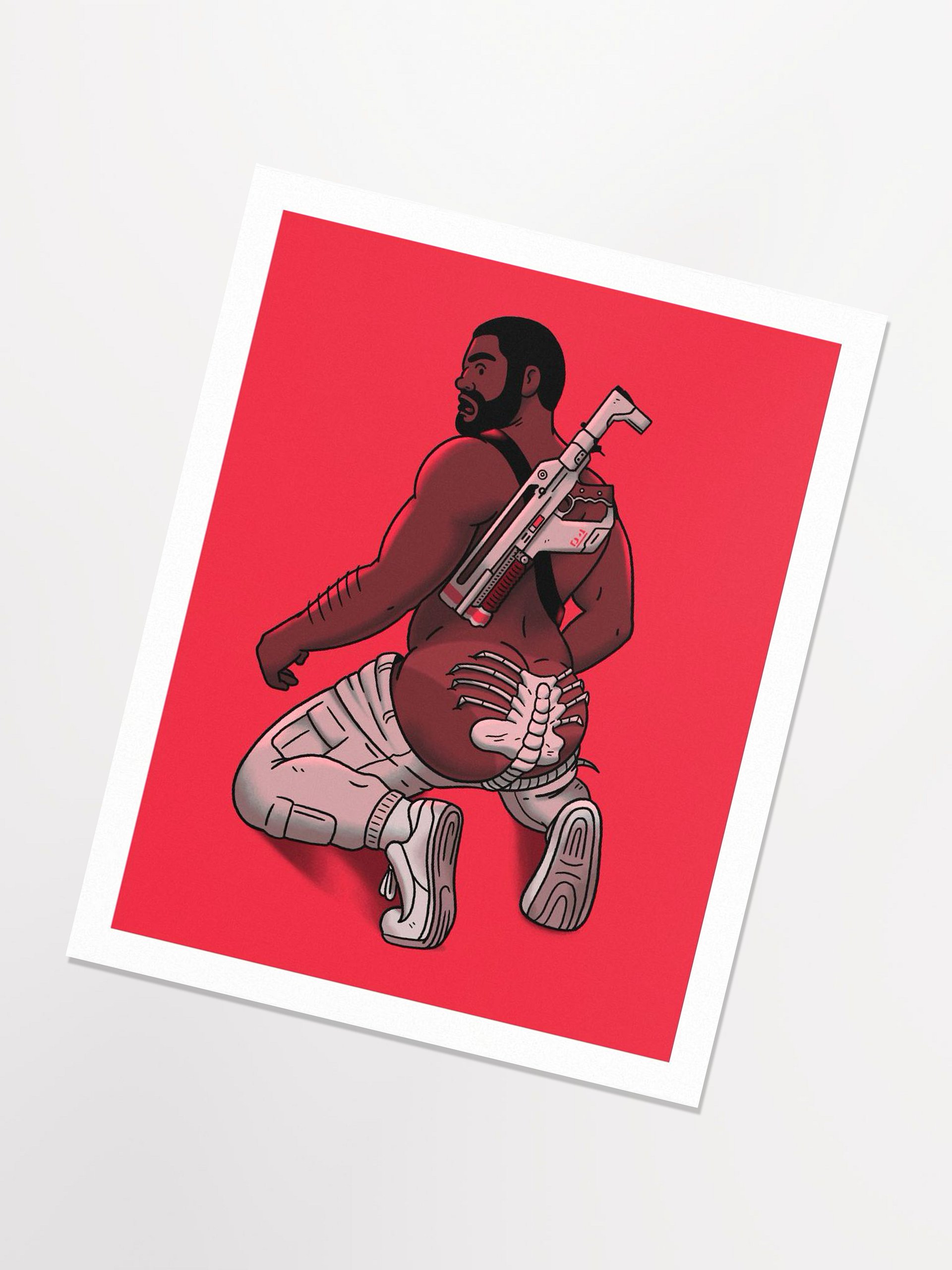 Butthugger Alien 8x10 Print product image (2)