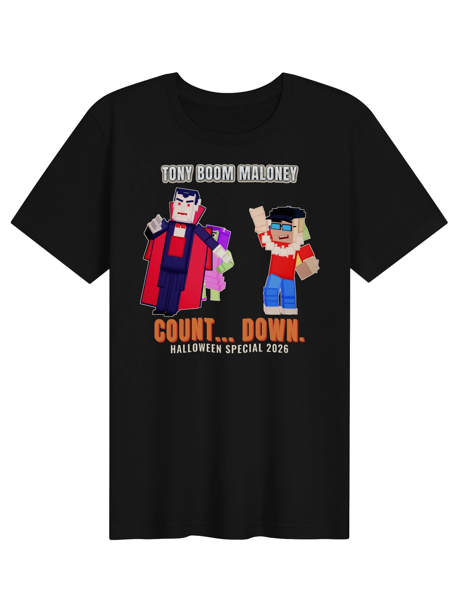 Tony Boom and the Count Halloween Tee product image (1)