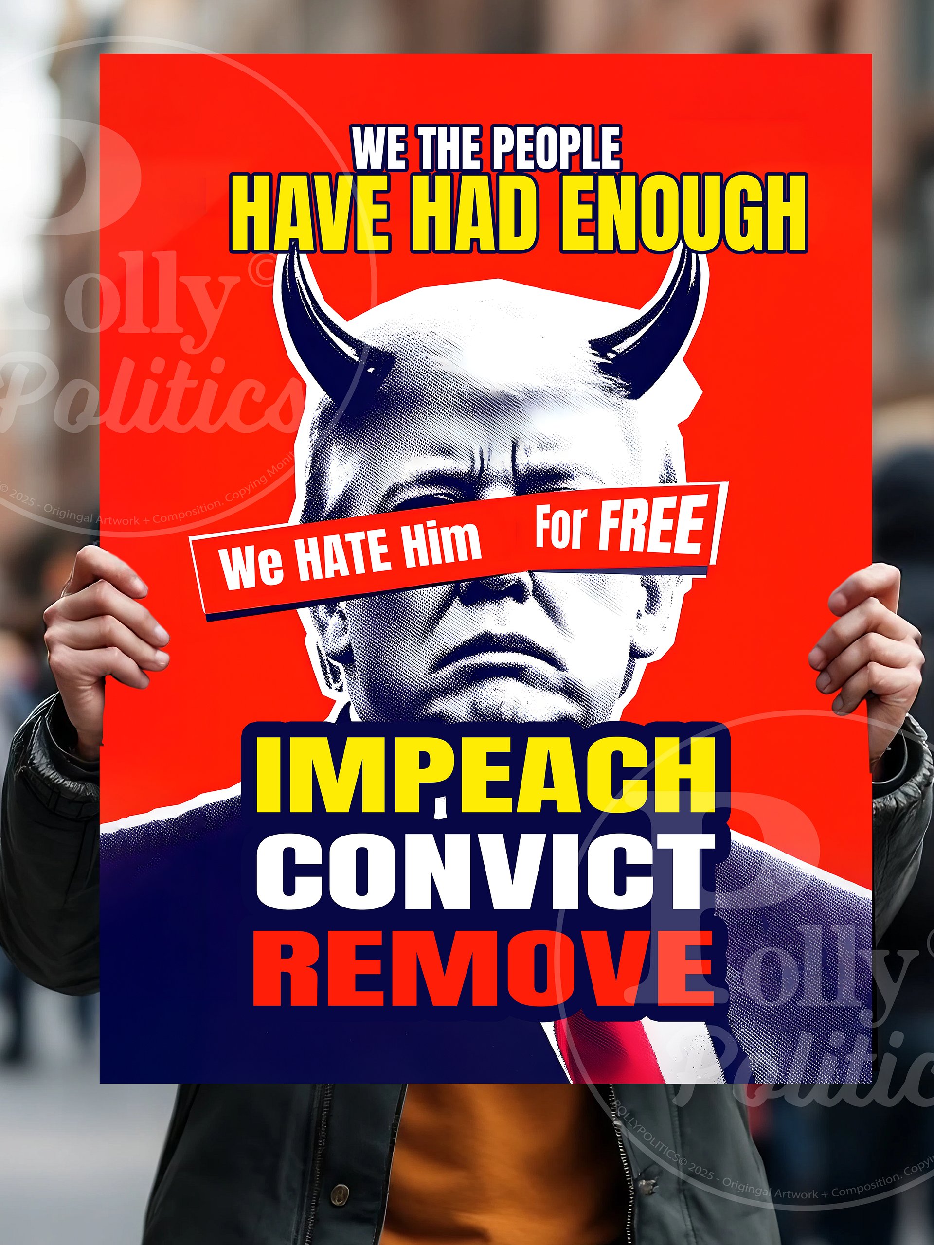 We The People Have Had Enough Protest Poster product image (2)
