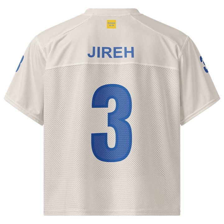 Jireh Jersey - Cream (LA Rams) | John 1:1 Co. product image (1)