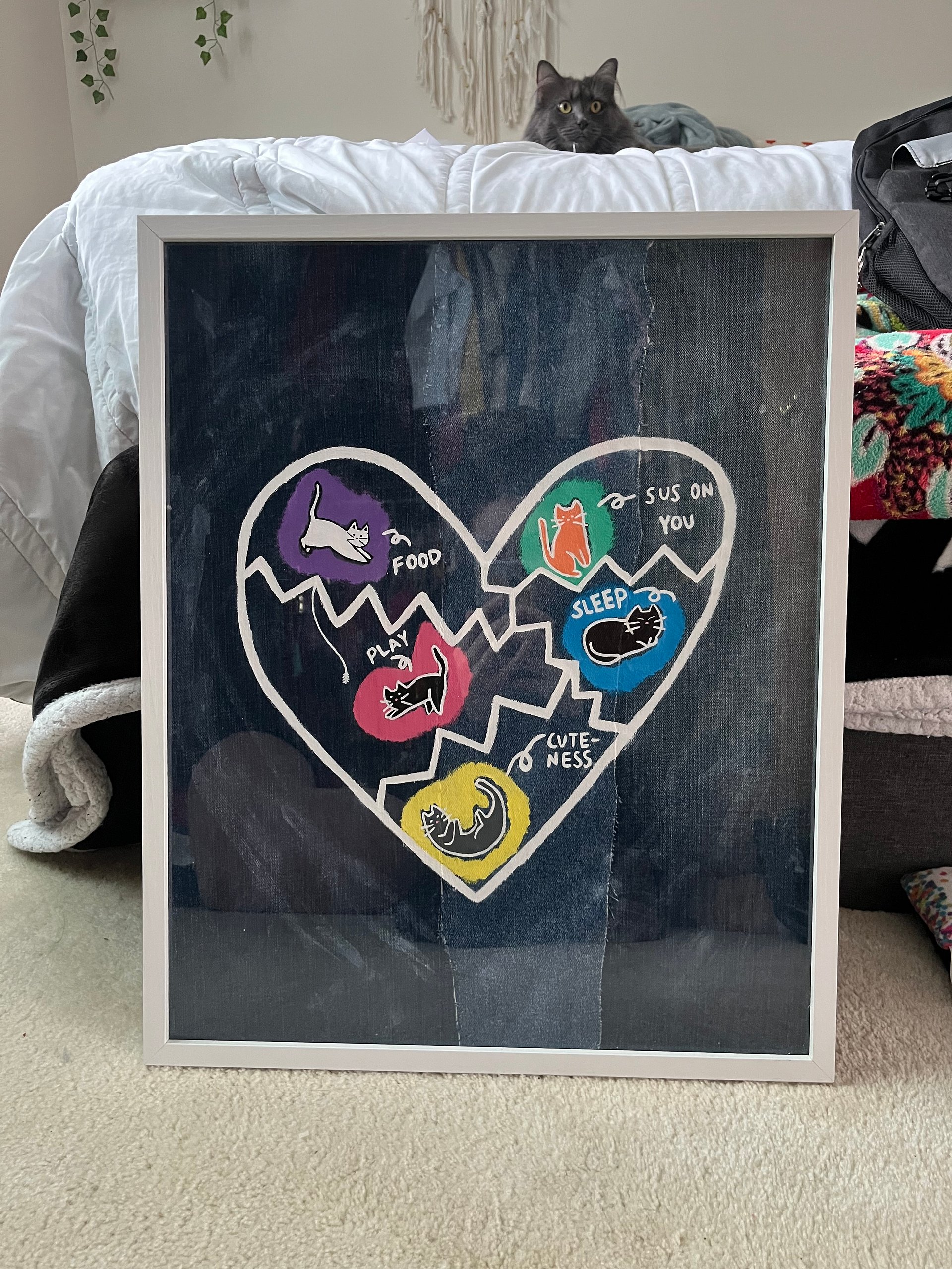 The Heart of A Cat / 16x20 product image (2)