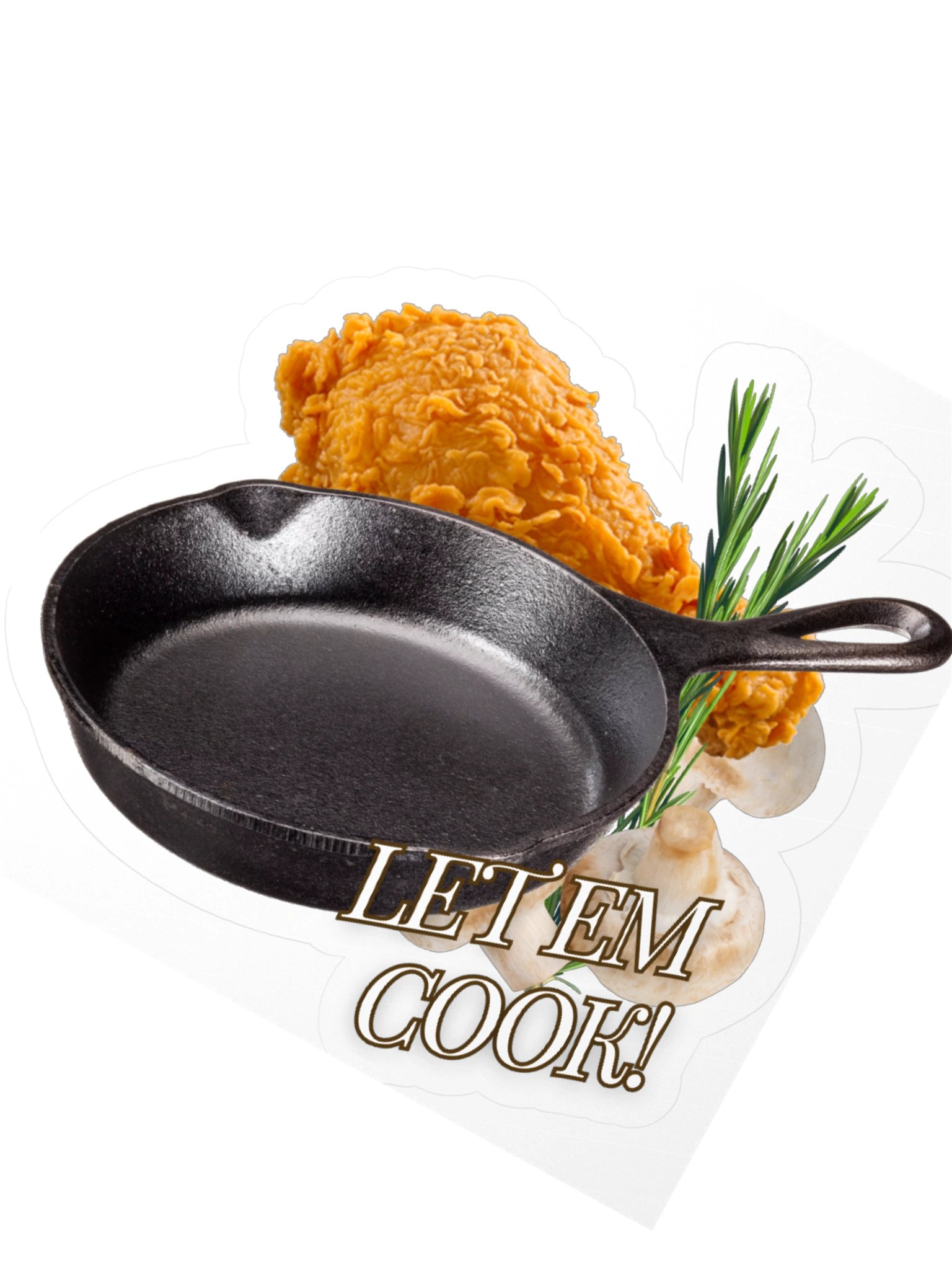 Let 'Em Cook! | Slaps Sticker product image (2)