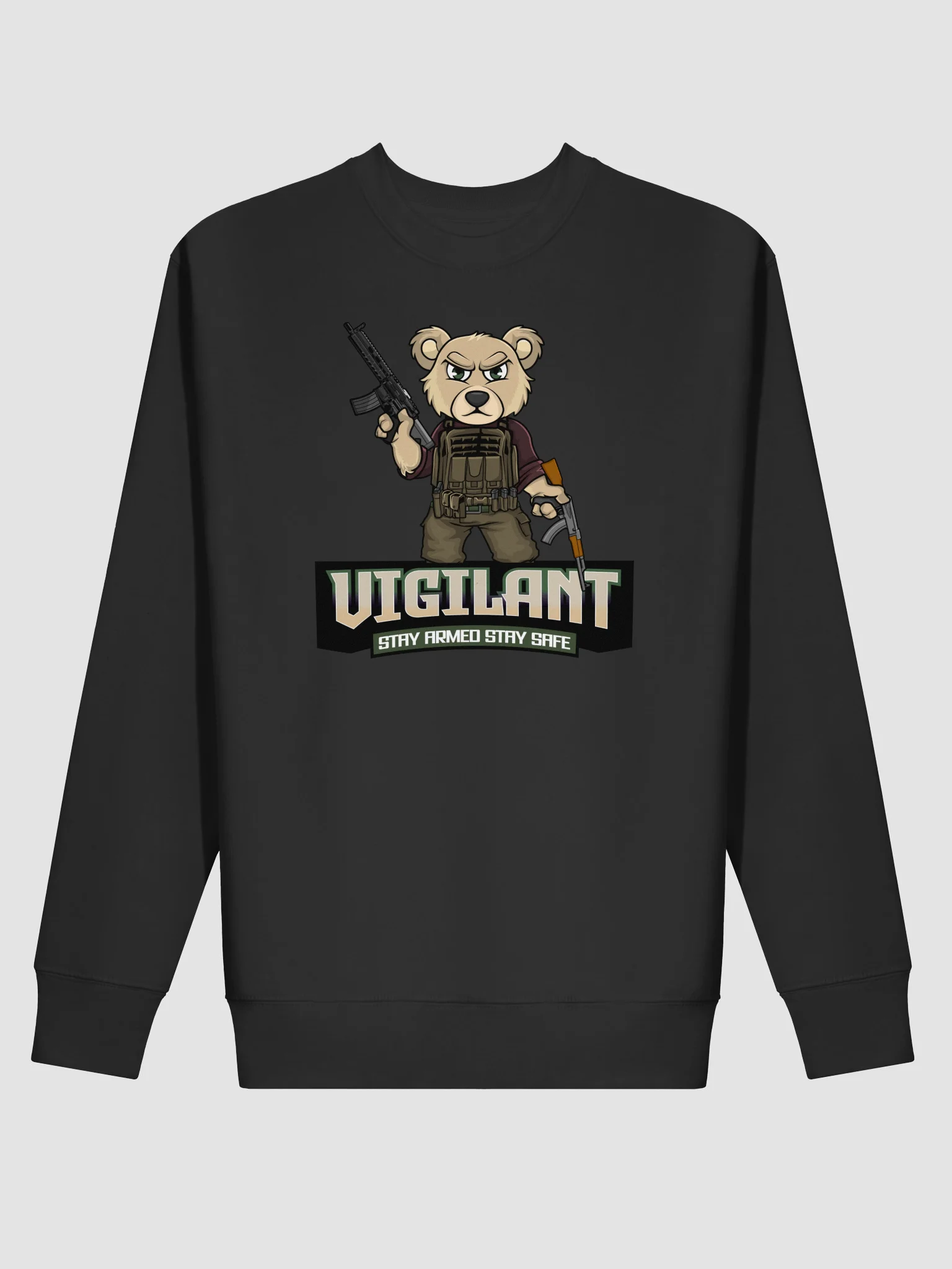 Vigilant Bear Sweatshirt product image (2)