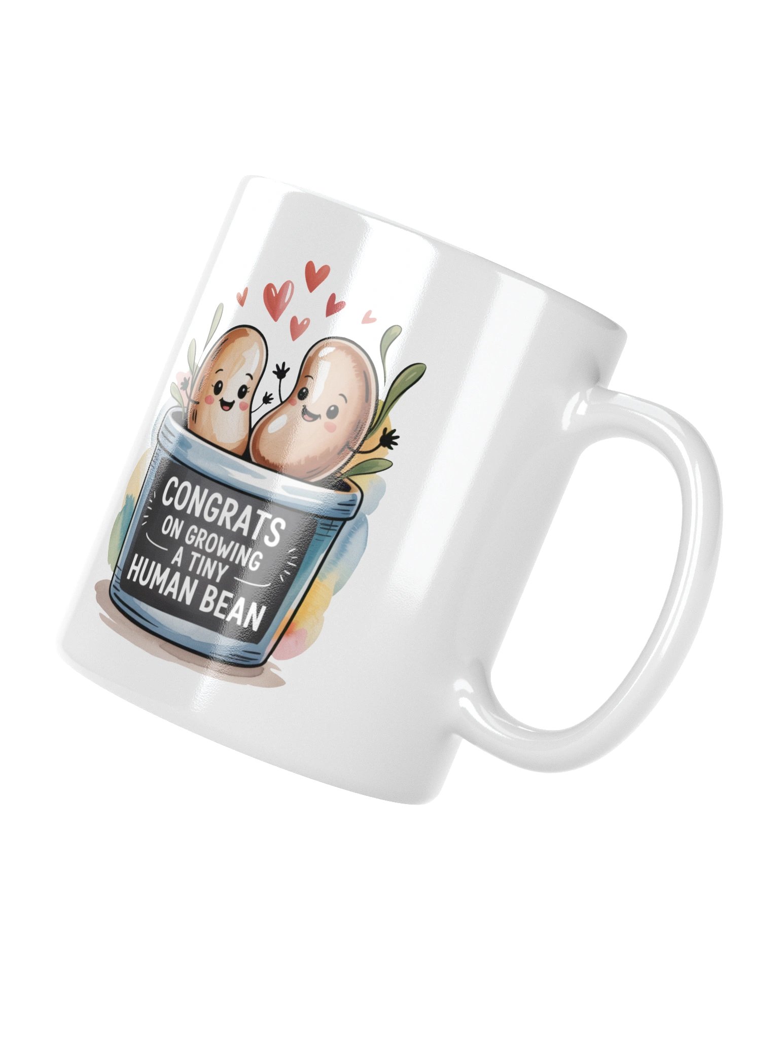 Congrat On Growing A Tiny Human Bean Mug product image (9)