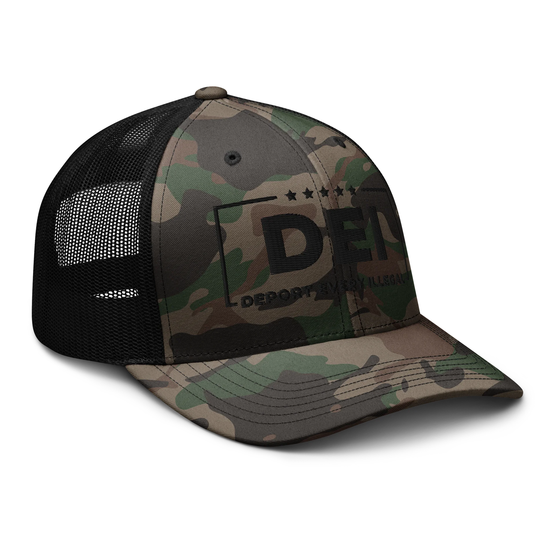 UnR DEI Camo Trucker Hat product image (6)