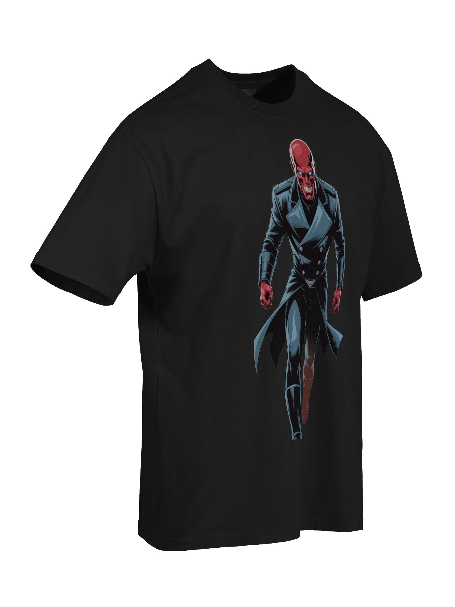 Tyrant's Advance: Red Skull Oversized Faded T-Shirt product image (8)