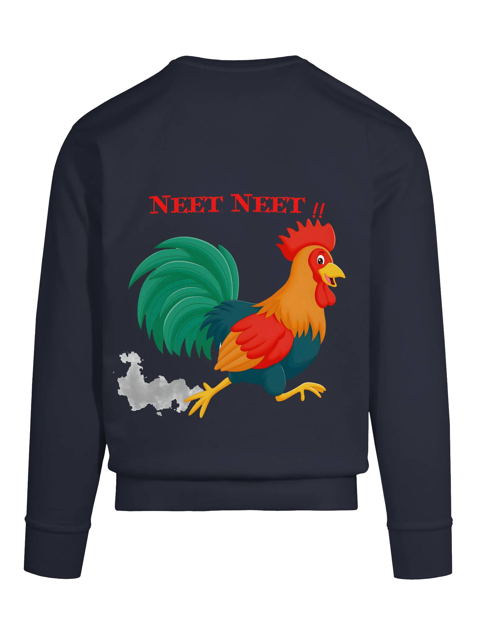 "NEET NEET !!" Running Rooster Sweatshirt product image (62)