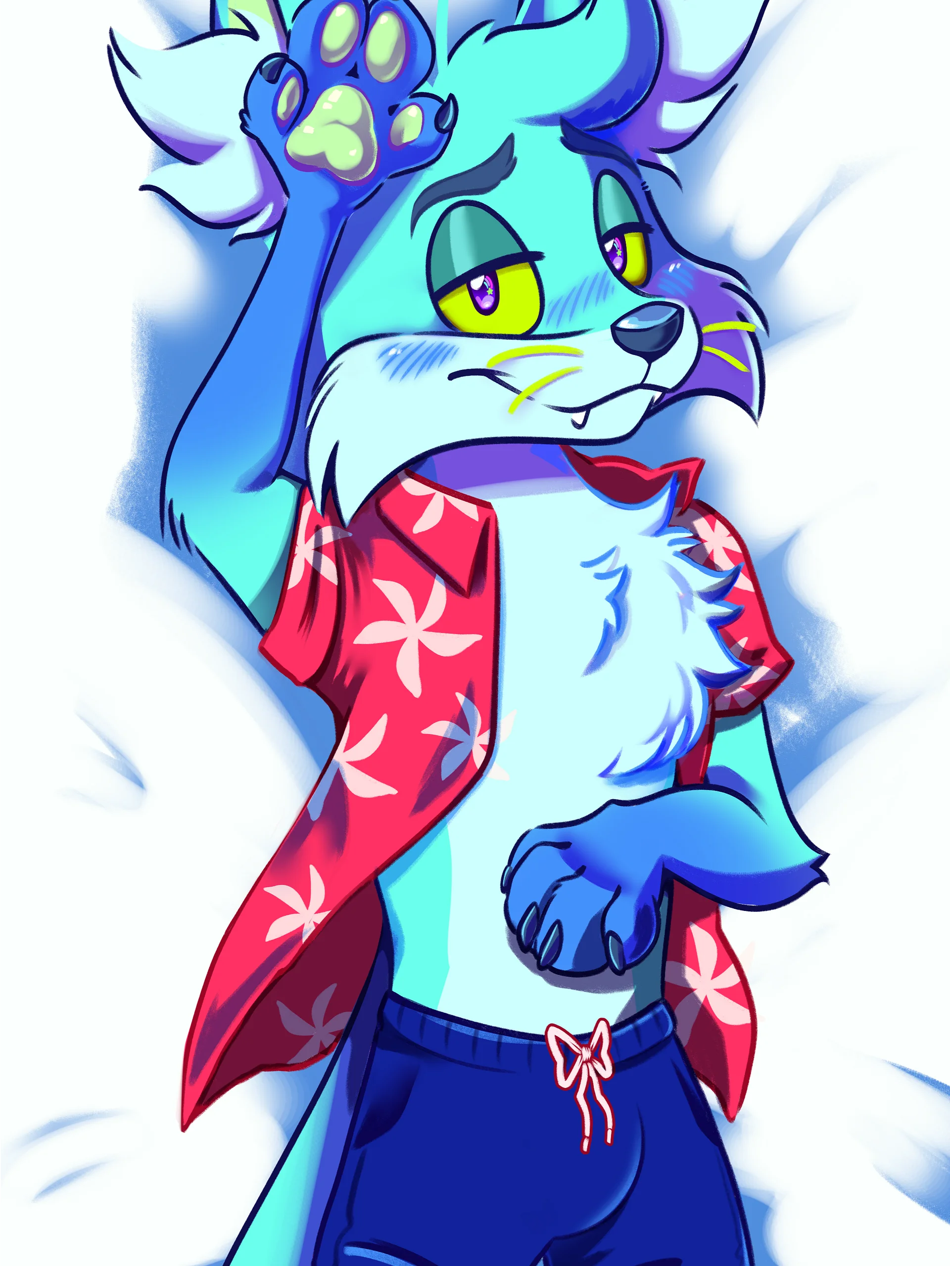 Double-sided Tommyfox daki pillowcase product image (2)