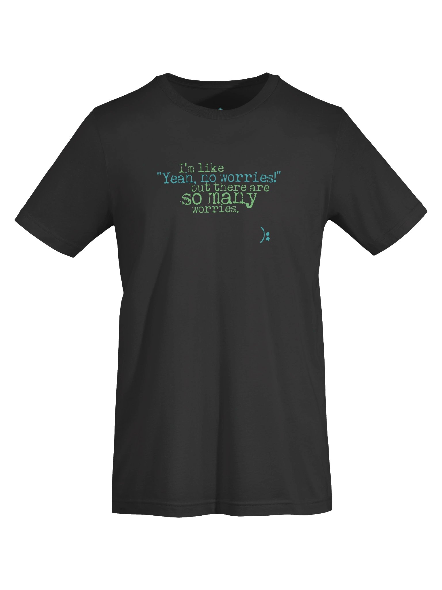 T-SHIRT - SO MANY WORRIES product image (1)