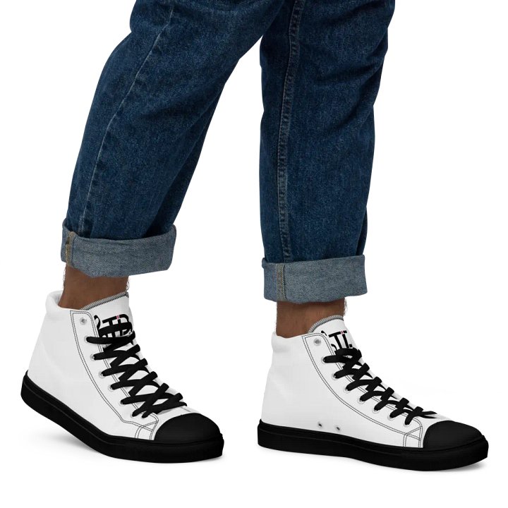 TDS Music Men's High Top Canvas Shoes – Two Classic Designs product image (1)