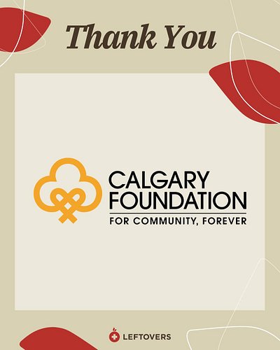 Thank you to the @calgfoundation for supporting the Rescue Food program in Calgary!