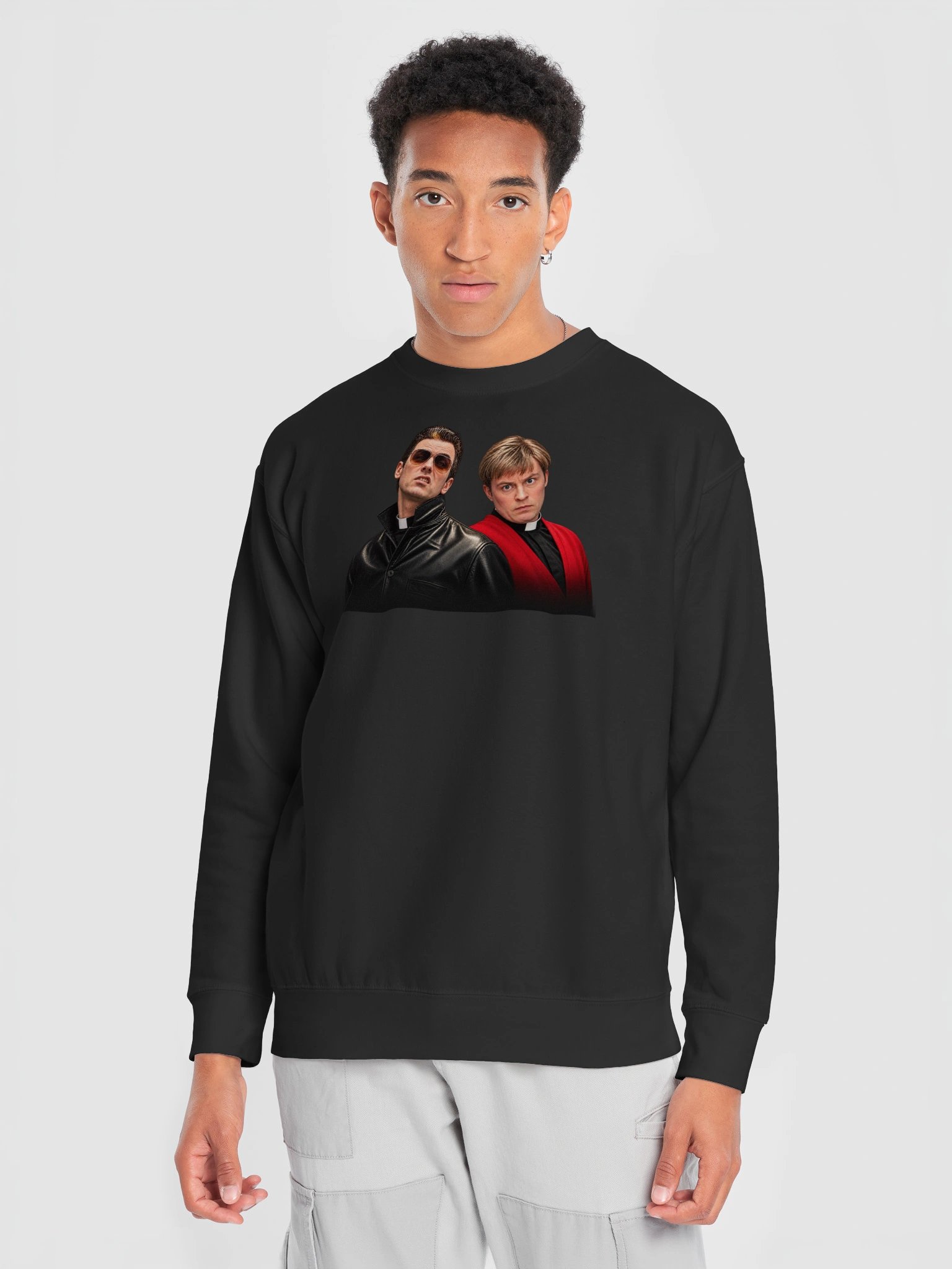 Two Priests Sweatshirt | Slane ’27 Irish Comedy Inspired Crewneck product image (5)
