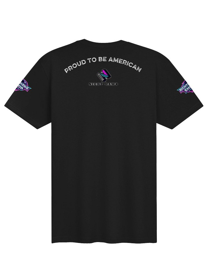 Glowing Night-Hawk Logo T-Shirt product image (2)