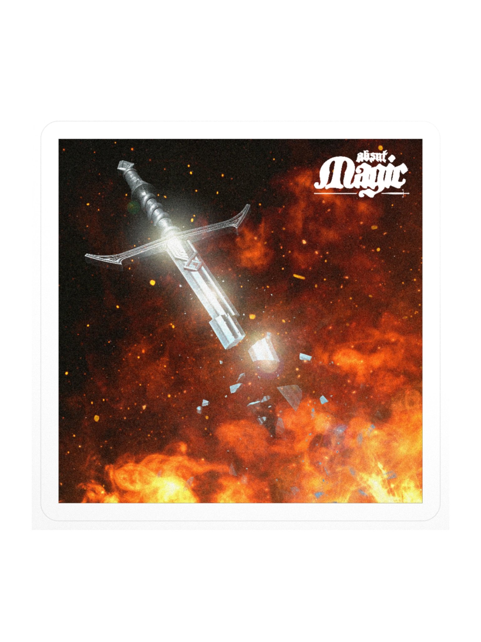 Magic Cover Art Sticker product image (1)