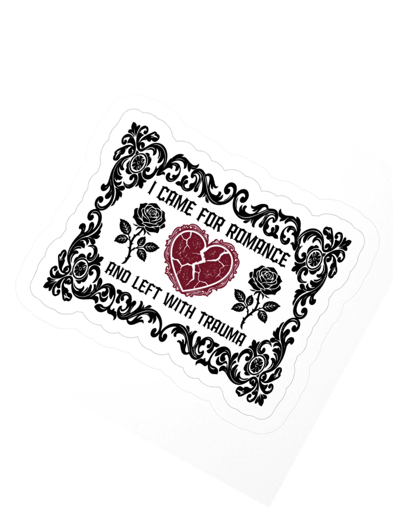 Left With Trauma Sticker product image (4)
