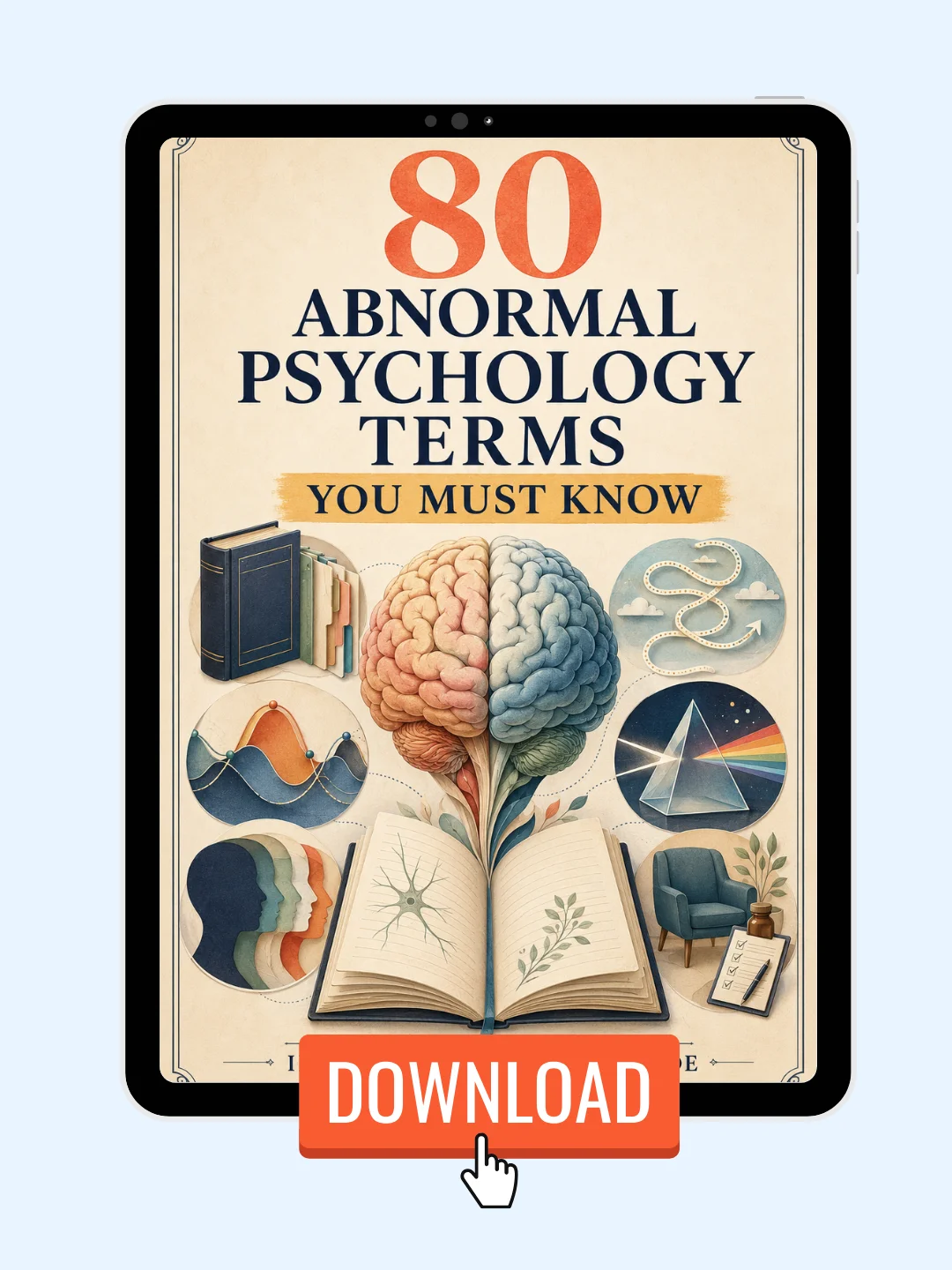 80 Abnormal Psychology Terms | Illustrated PDF Study Guide product image (4)