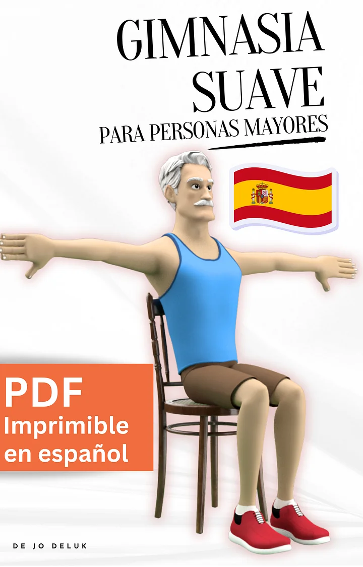 PDF - Gimnasia suave para adultos mayores – sesión completa en silla para moverse con suavidad. product image (1)