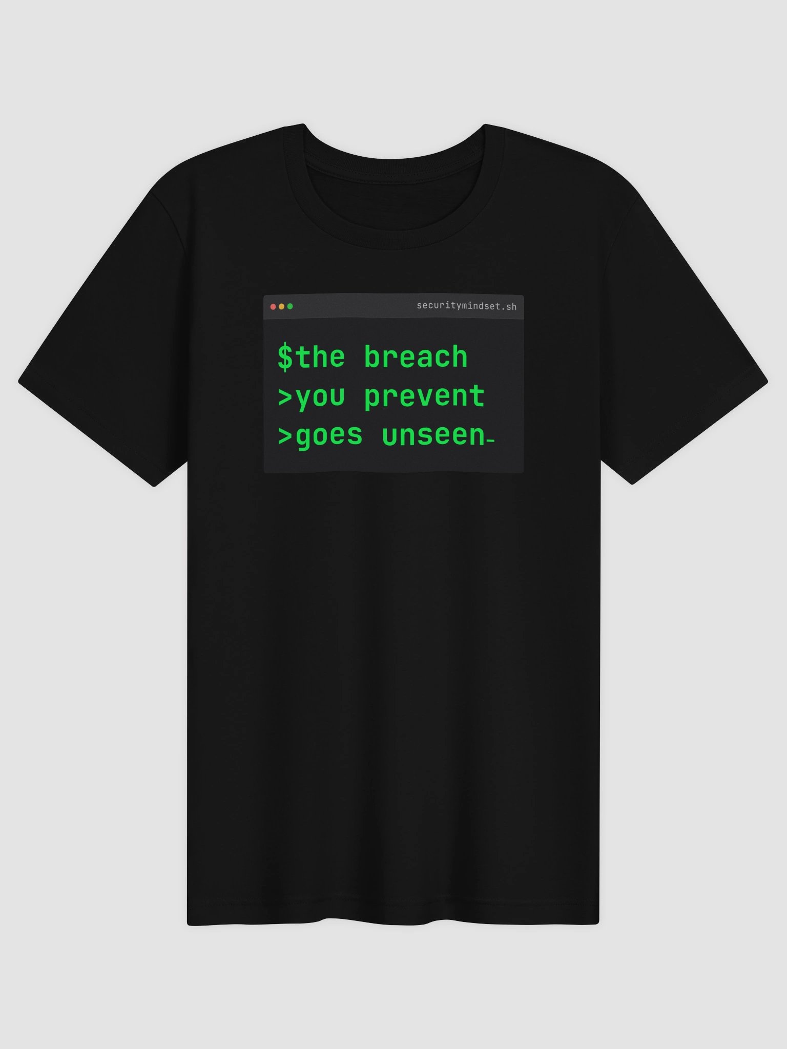 The Breach You Prevent Goes Unseen | Security Quotes product image (2)