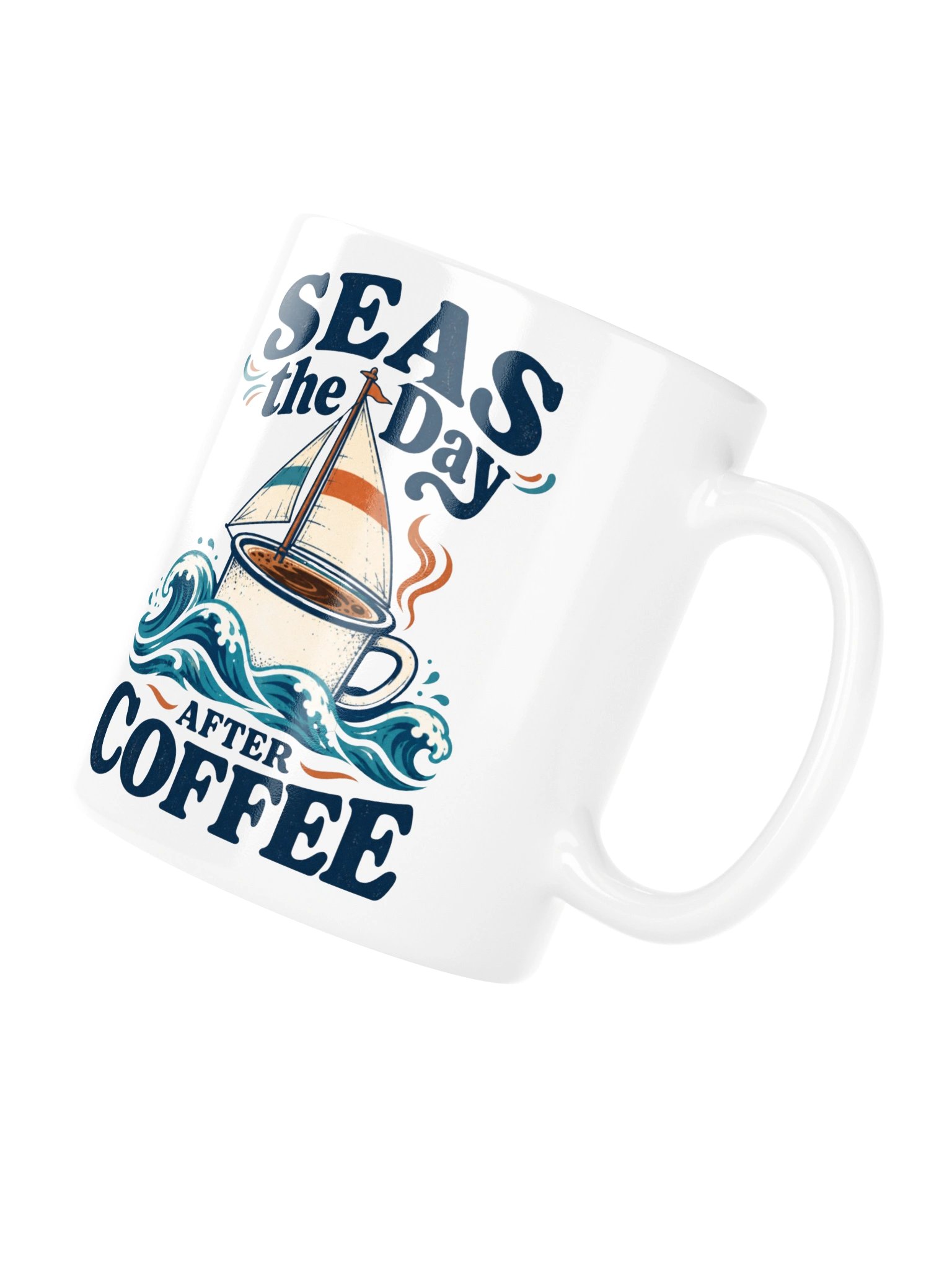 Seas the Day After Coffee Mug product image (4)