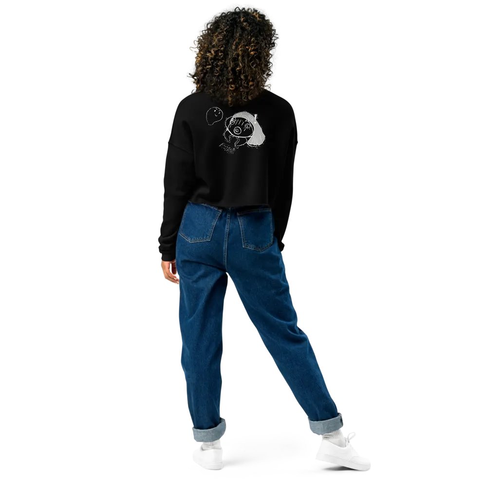 CROPPED SWEATSHIRT SCARED NANA product image (9)