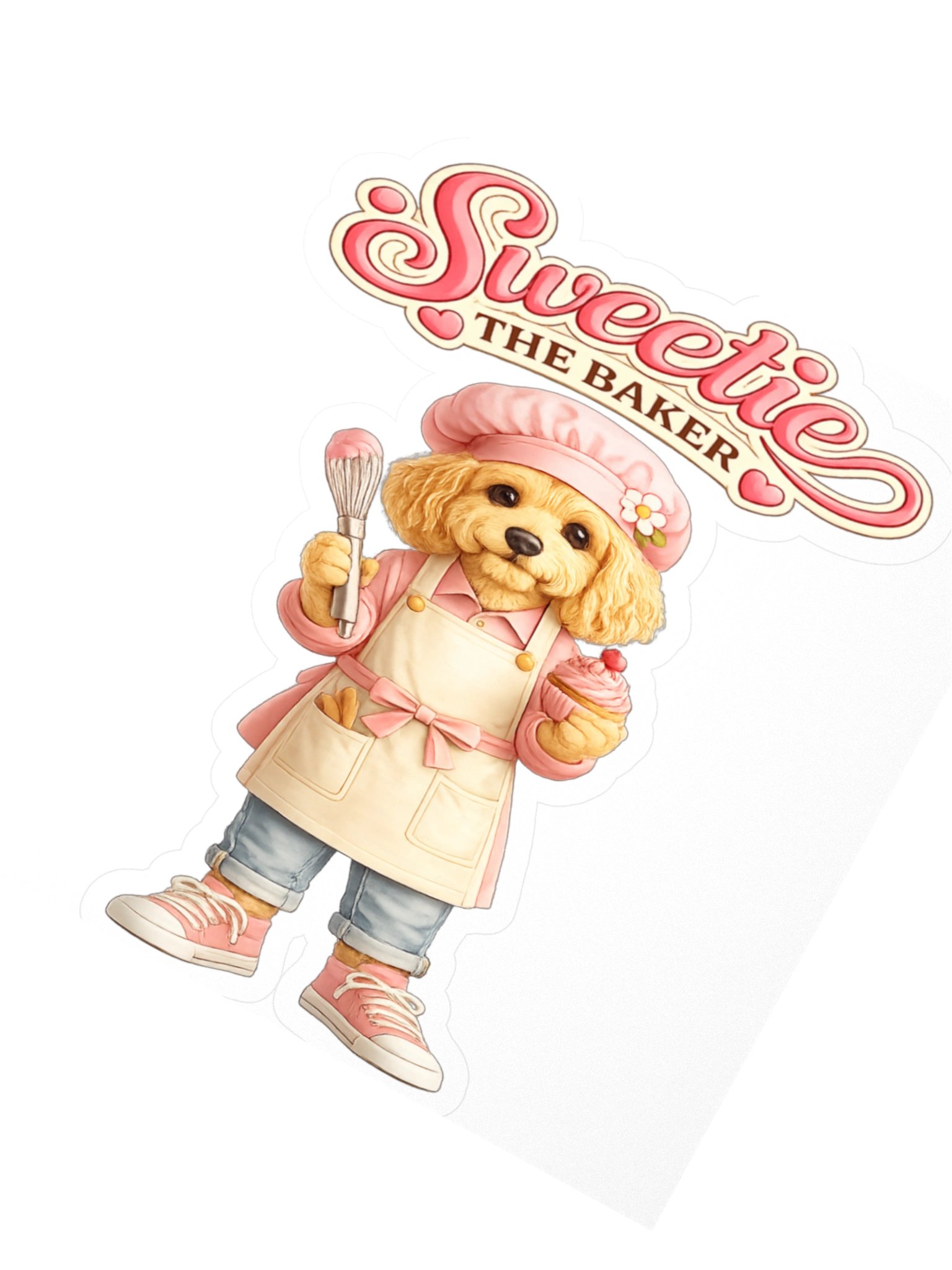 Sweetie The Baker Kiss Cut Sticker product image (2)