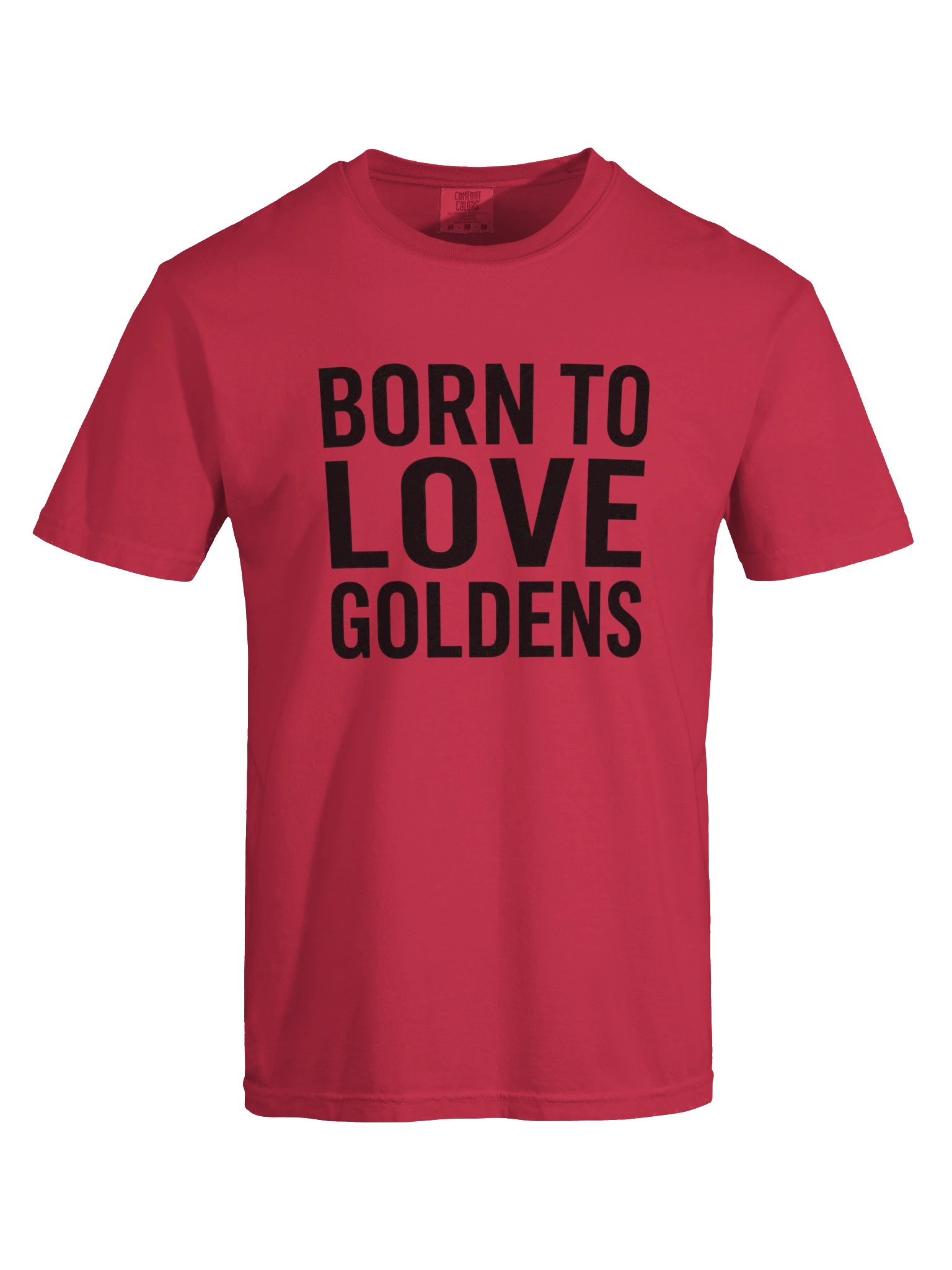 BORN TO LOVE GOLDENS T-SHIRT product image (5)