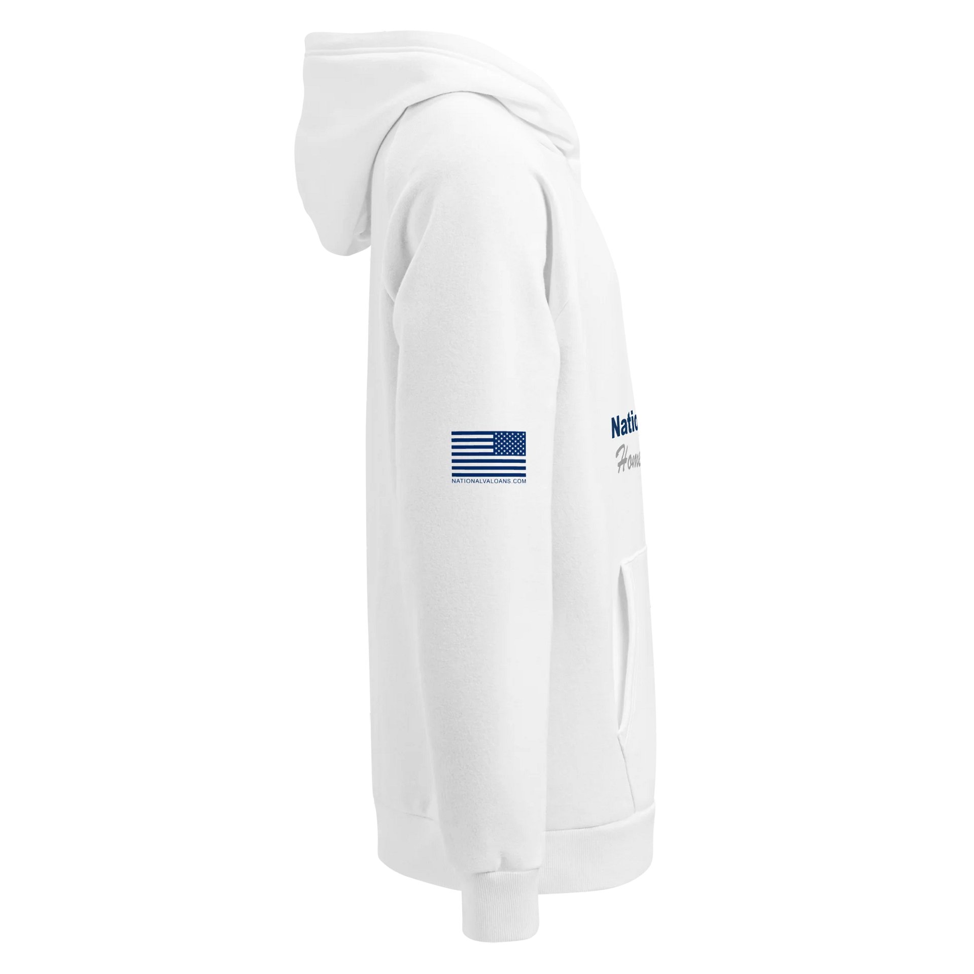 National VA Loans White Under Armour Hoodie product image (3)