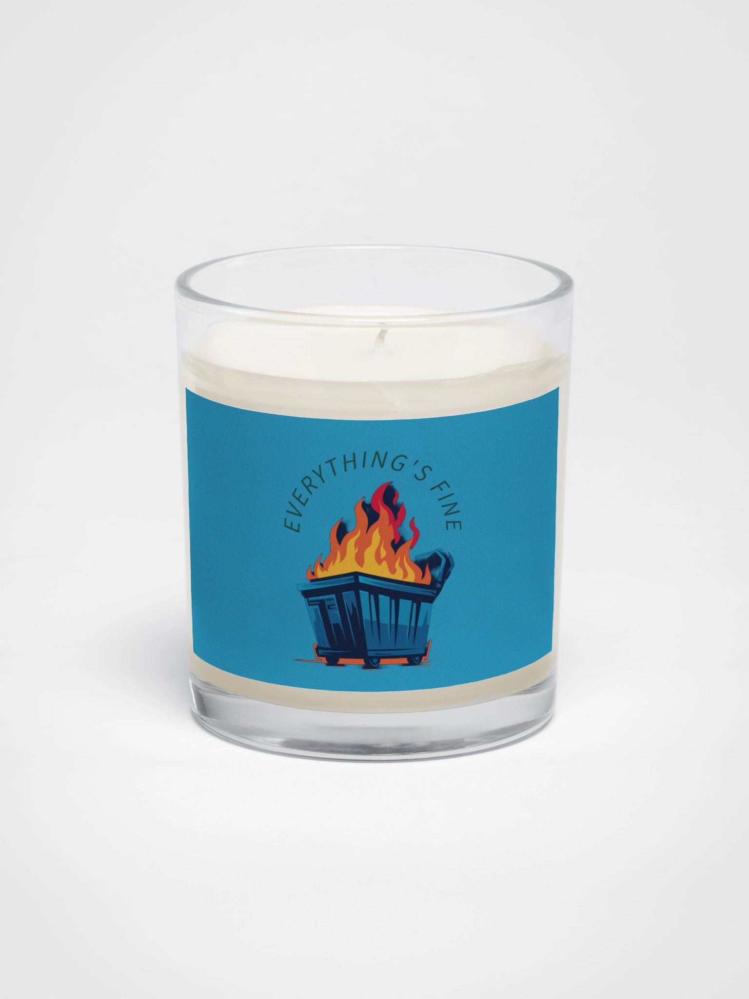 Everything's Fine Soy Wax Candle product image (1)