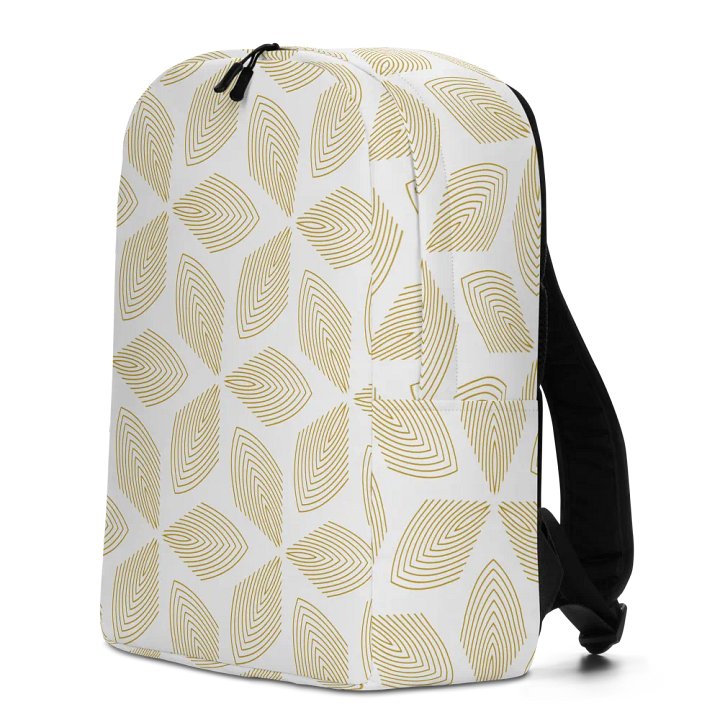 Golden Leaf Luxe – Stylish Everyday Backpack product image (2)