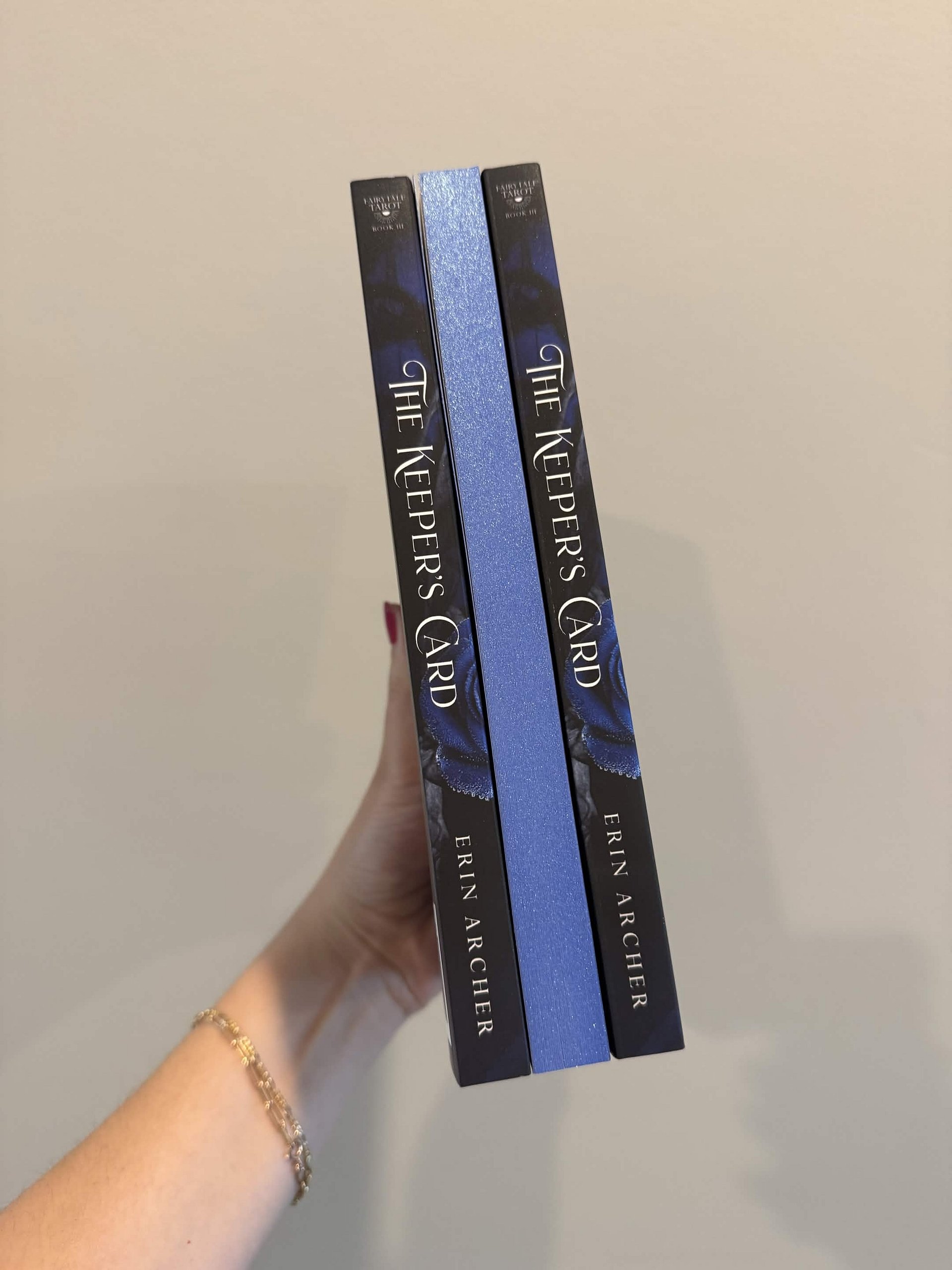 The Keeper's Card Signed Paperback SPRAYED EDGE product image (3)