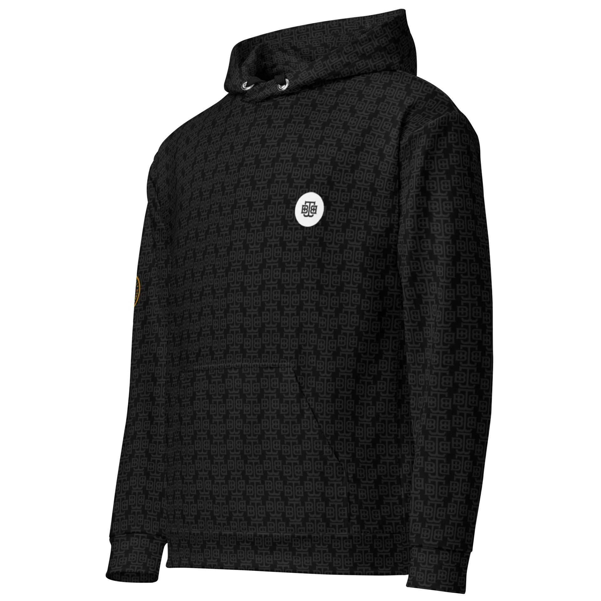 BBB All Over Print Black Hoodie product image (2)