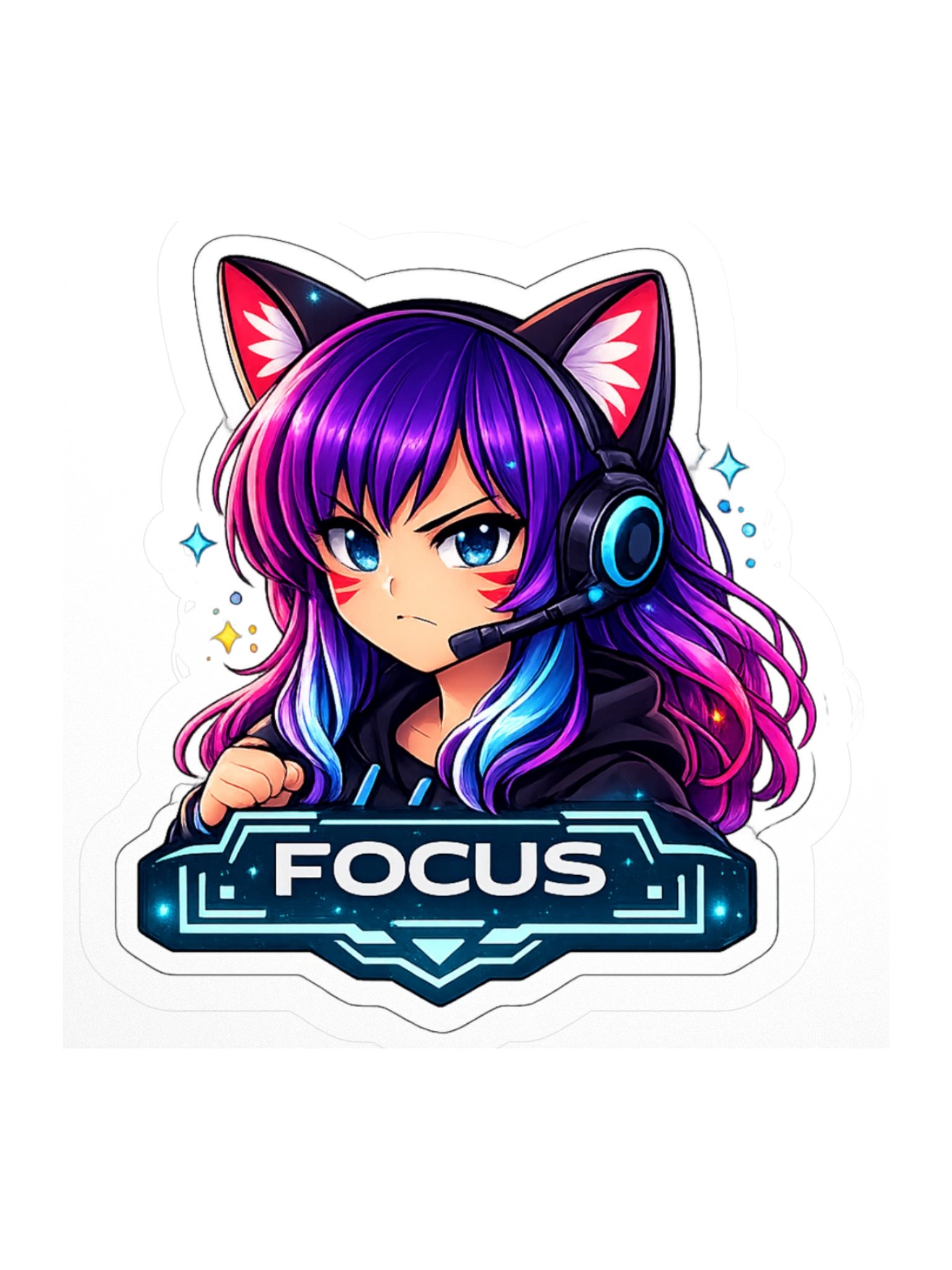 • AKC // Callie Sticker FOCUS | Callie Emote Badge Series product image (1)
