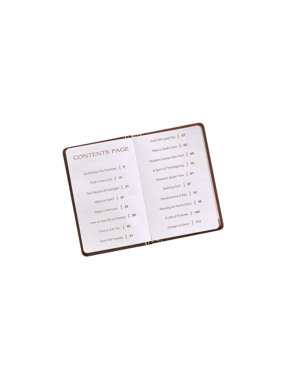 Promises from God for Every Man | Premium Faux Leather Scripture Promise Book product image (4)