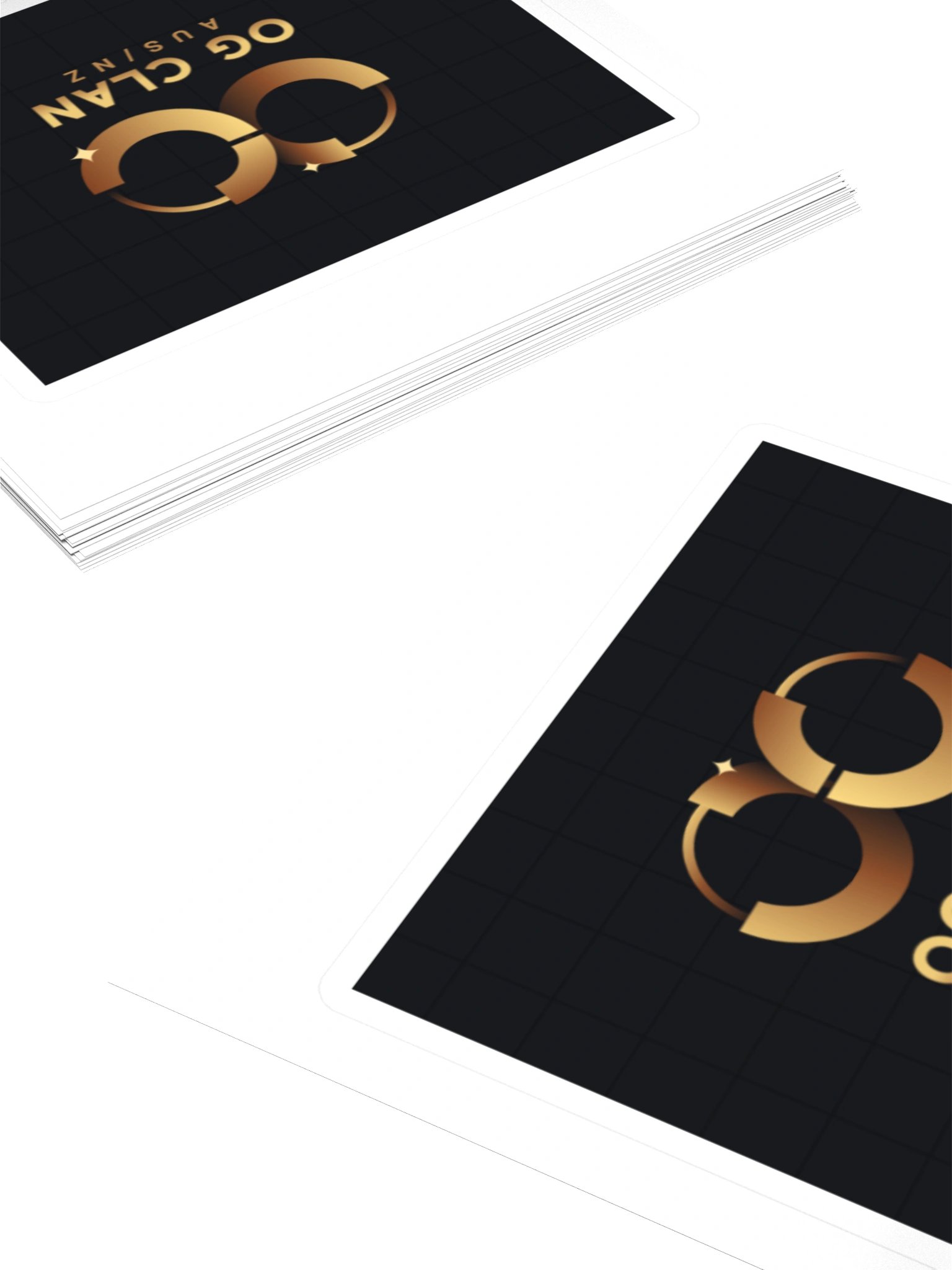 OG CLAN AUS/NZ Gold Logo Kiss Cut Sticker product image (4)