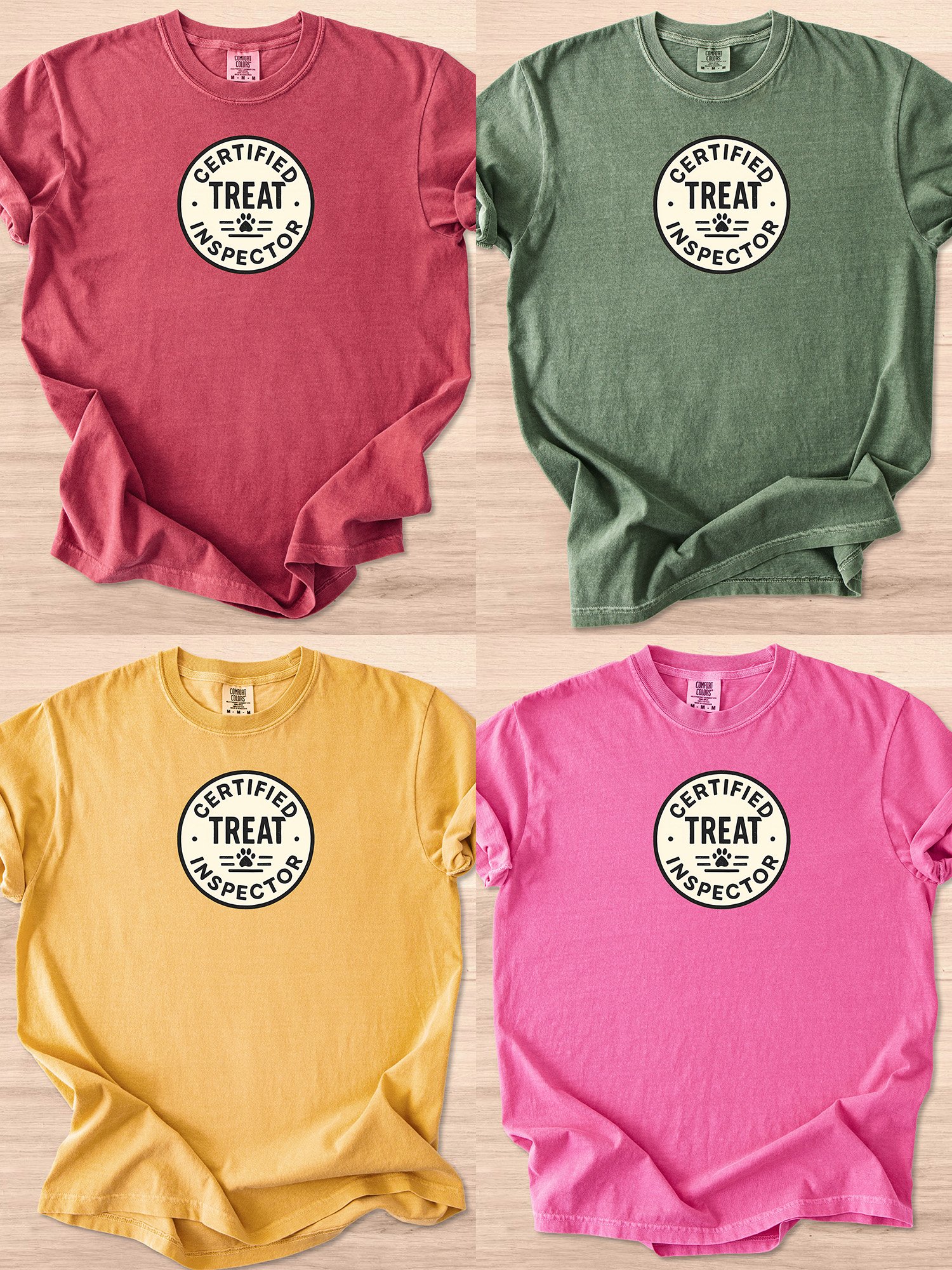 Certified Treat Inspector Tee product image (41)